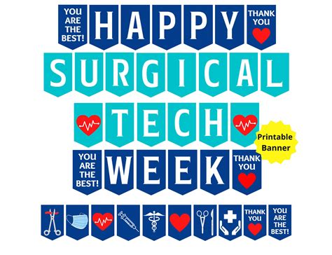 happy surgical tech week